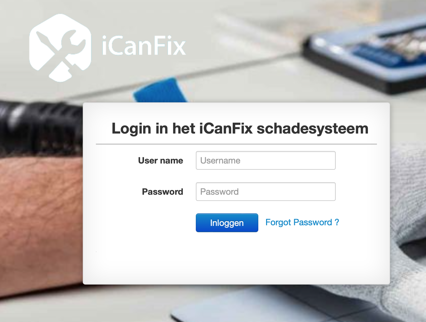 zakelijke gsm herstel portal